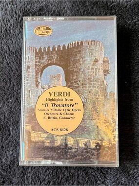 Verdi 'Il Trovatore' Cassette - Beige Label